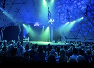 20m Dome.Headfirst Acrobats.